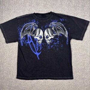 Vitriol Follow Black Wash T-Shirt Men's Small Cotton Zumiez